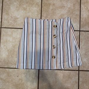 Altar’d state stripe skirt size small